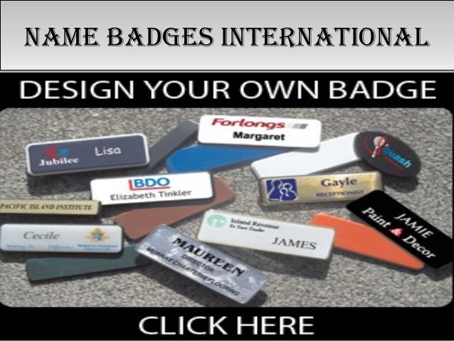 Trade Show Name Badges