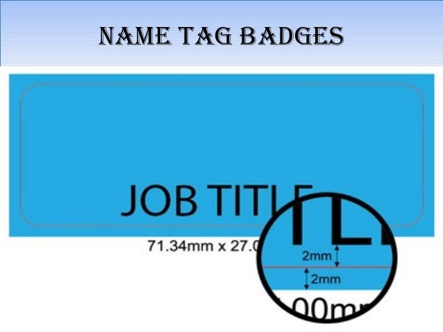 Trade Show Name Badges