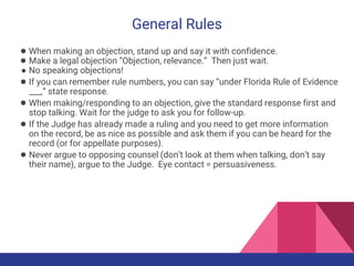 Florida evidence | PPTX