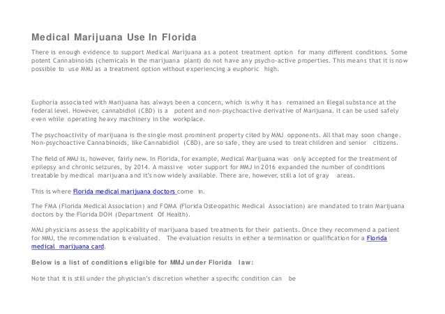 Federal Support For Potent New >> Florida Medical Marijuana Doctors Providing Mmj Cards To Patients Wit Federal Support For Potent New >> Florida Medical Marijuana Doctors Providing Mmj Cards To Patients Wit