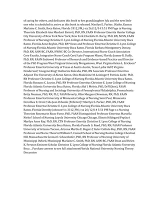 FLORIDA NATIONAL UNIVERSITY NURSING PROGRAM visual data 7