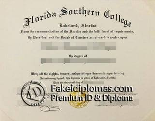 Florida Southern College degree