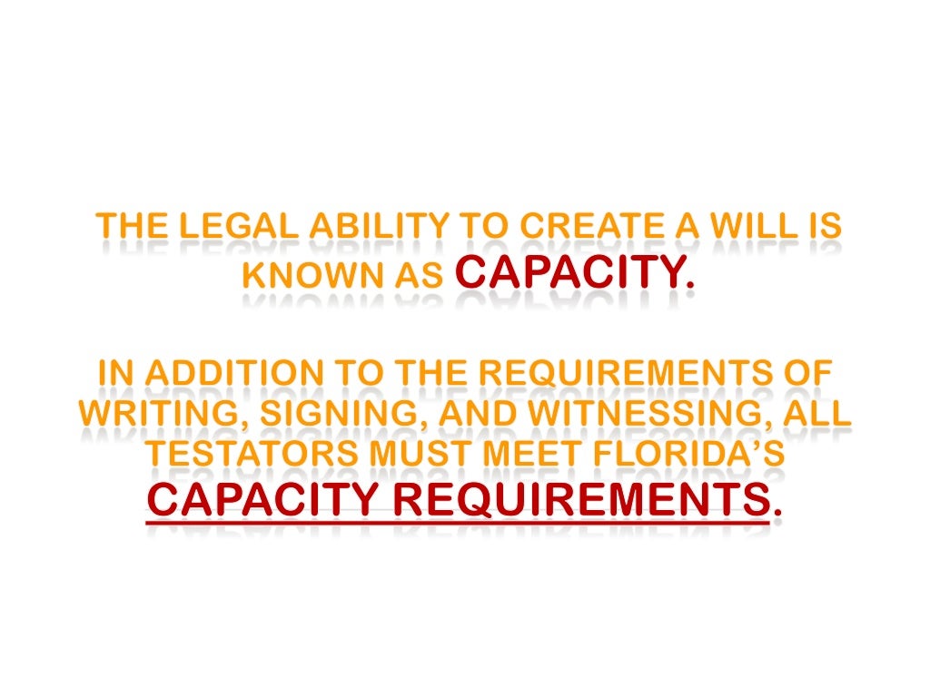 Florida Wills Requirements and Commonly Asked Questions