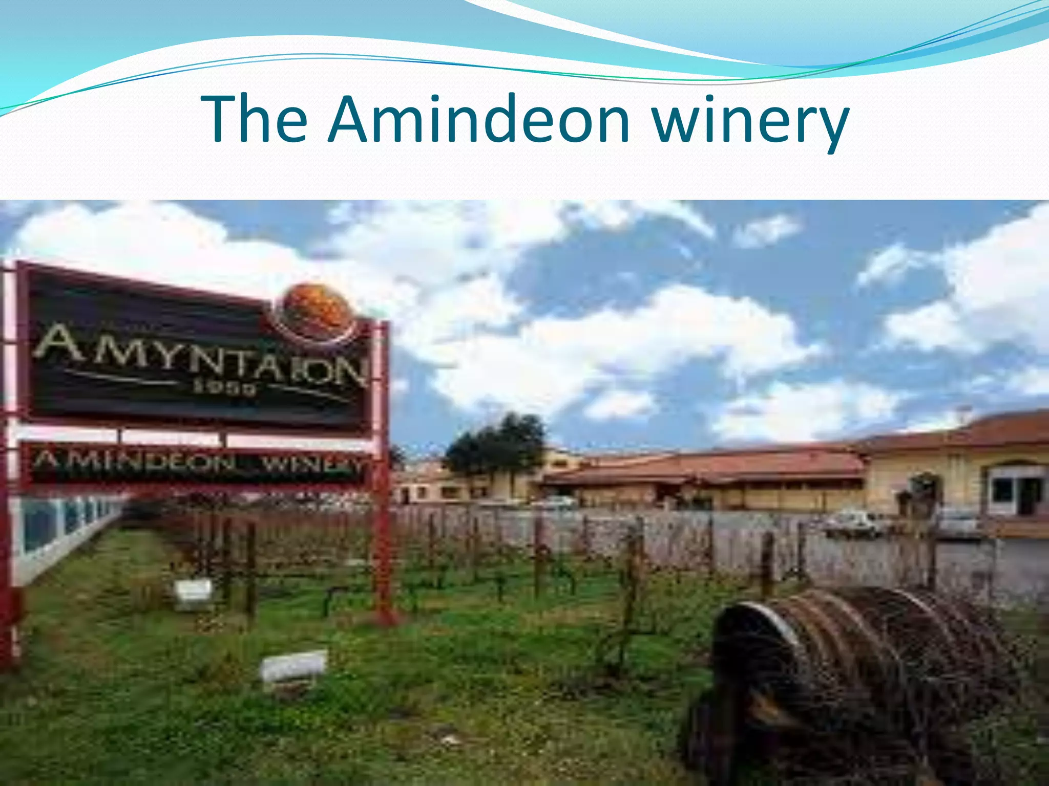The Amindeon winery