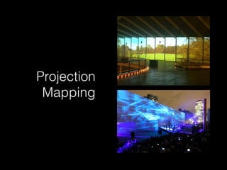 Projection 
Mapping 
 