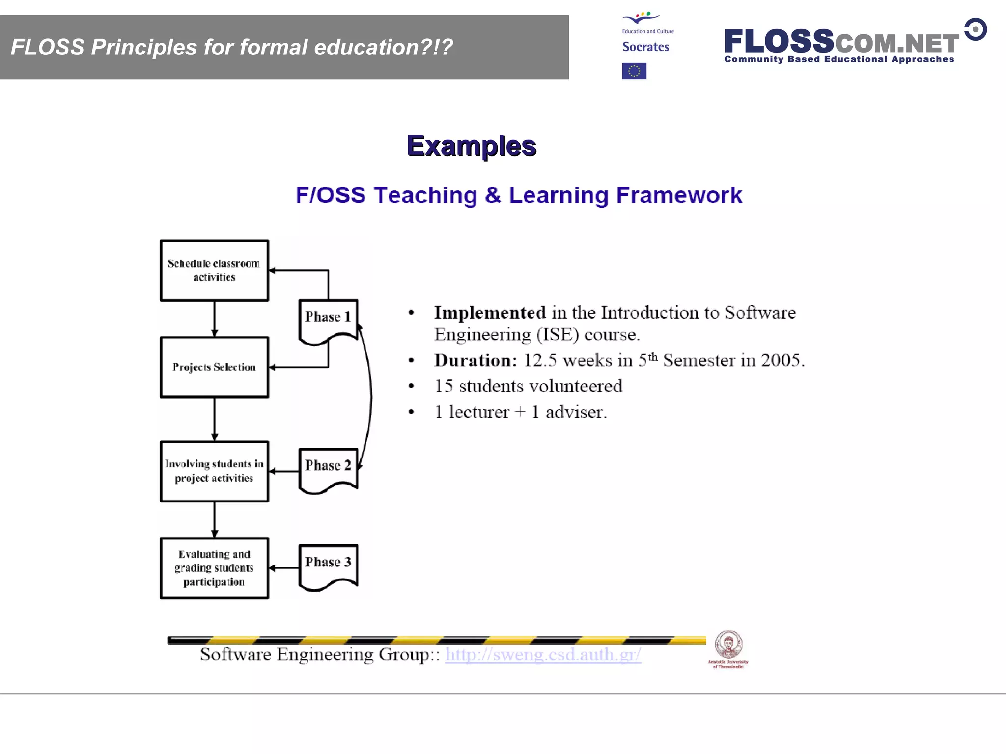 Floss Com: Floss / Open Source Like Learning Models