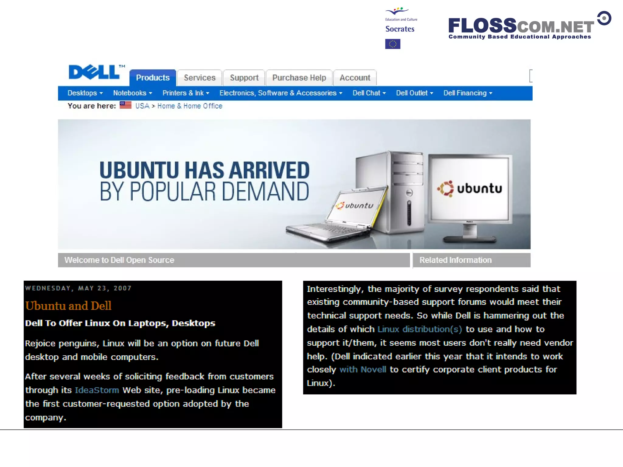 Floss Com: Floss / Open Source Like Learning Models