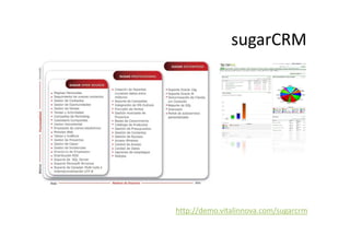 sugarCRM




http://demo.vitalinnova.com/sugarcrm 
h //d           l          /
 