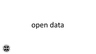 open data
 