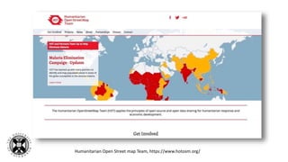 Humanitarian Open Street map Team, https://www.hotosm.org/
 