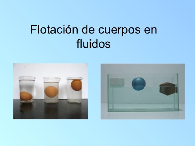 Principio de Arquímedes y flotabilidad