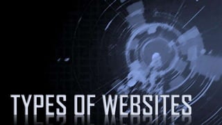 TYPES OF WEBSITES
