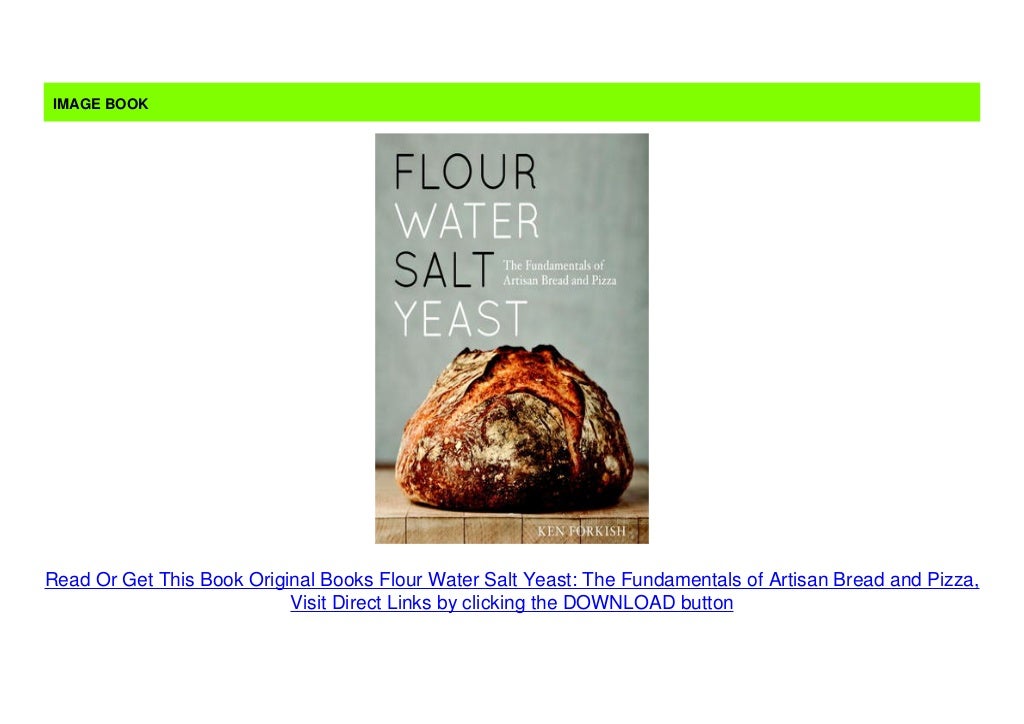 Original Books Flour Water Salt Yeast The Fundamentals of Artisan