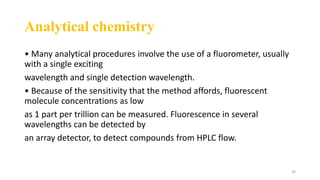 Flourescence and phosphorescence