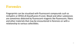 Flourescence and phosphorescence