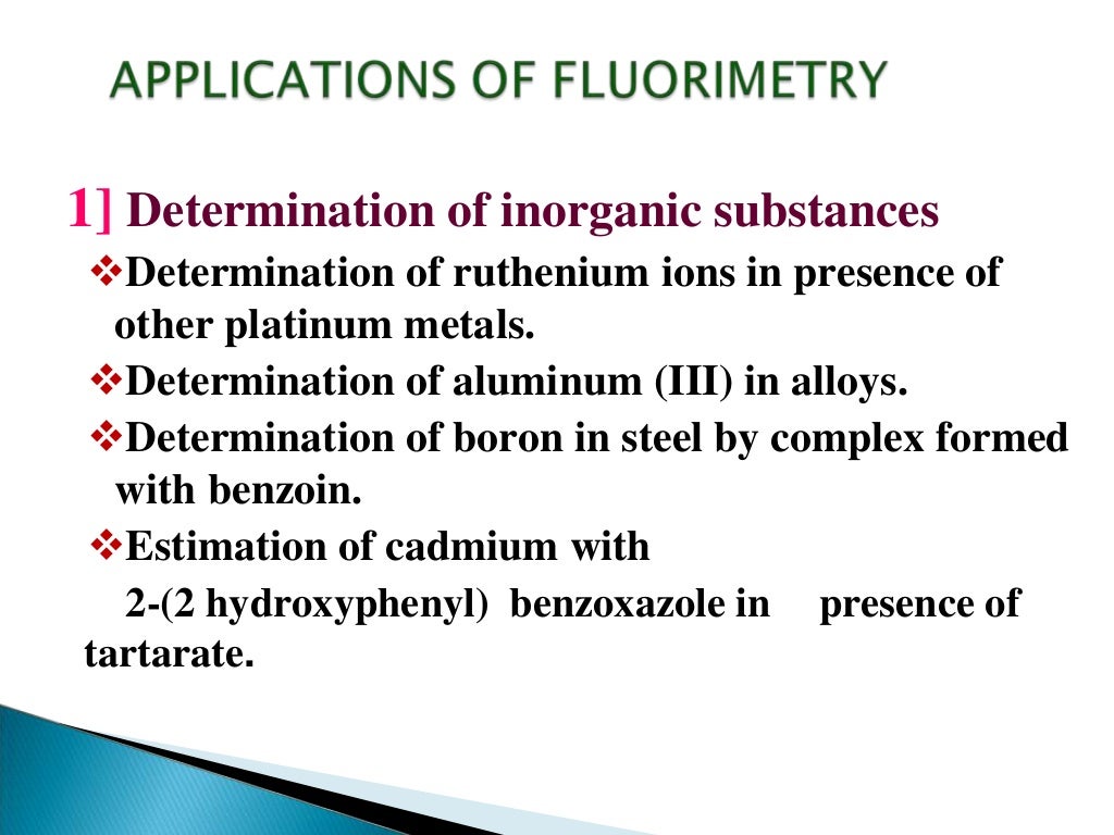 Fluorimetry