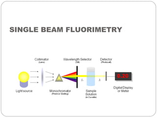 SINGLE BEAM FLUORIMETRY
 