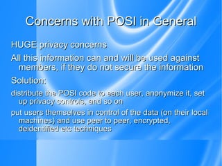 POSI Overview | PPT