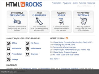 http://html5rocks.com
 