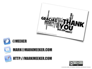 Licensed under a Creative Commons attribution license
 