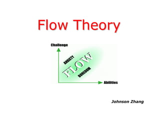 Flow Theory




         Johnson Zhang
 
