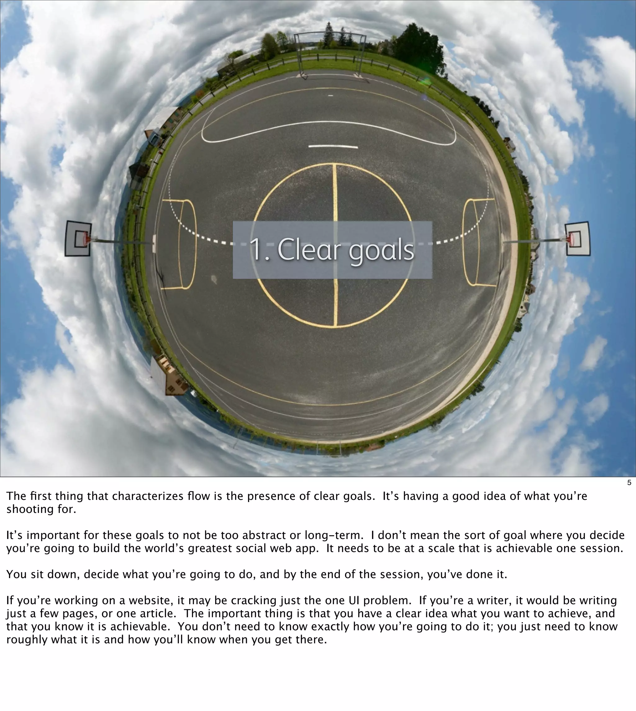 Flow: Getting into the zone at work