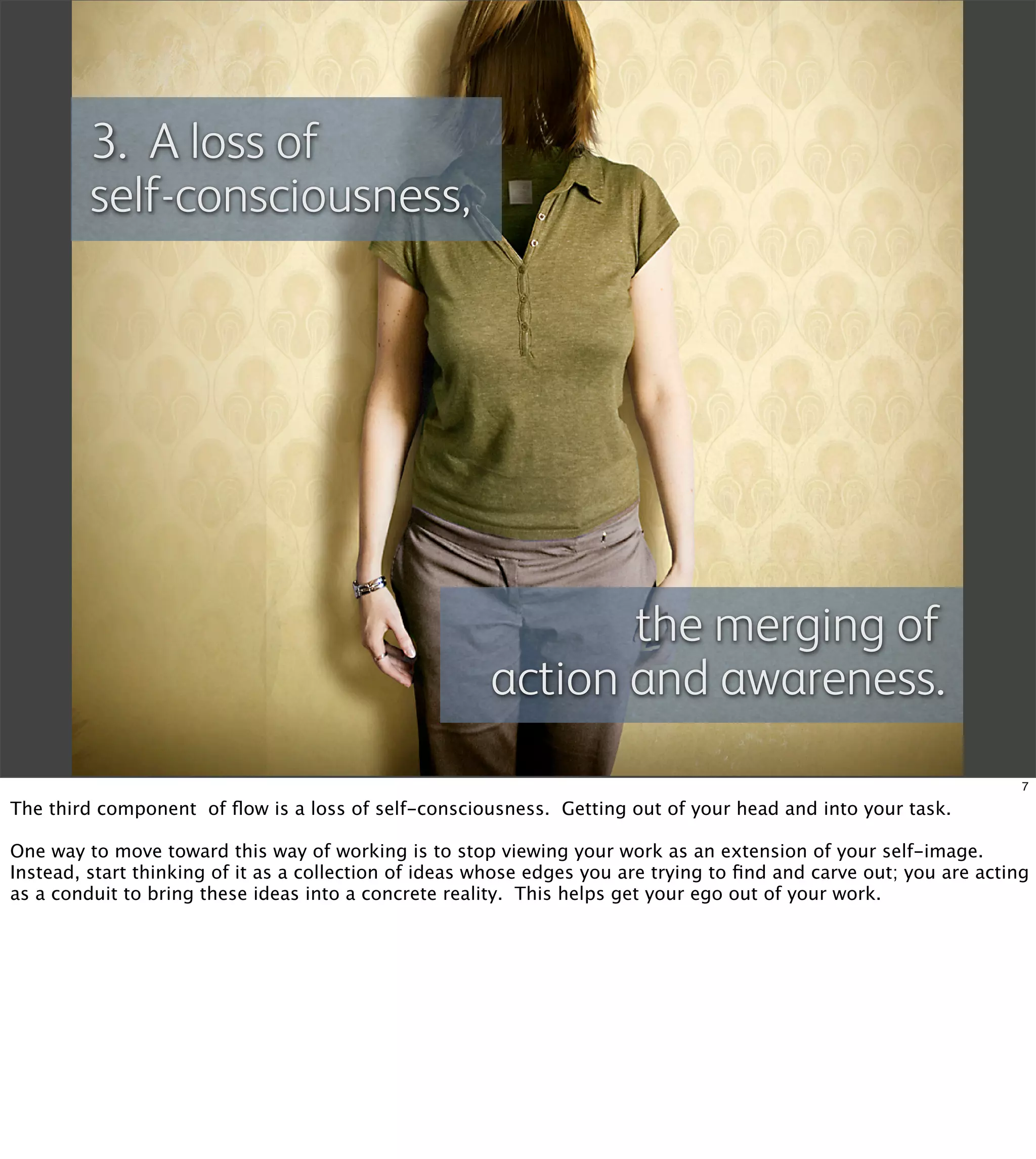 Flow: Getting into the zone at work