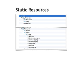 Static Resources
 