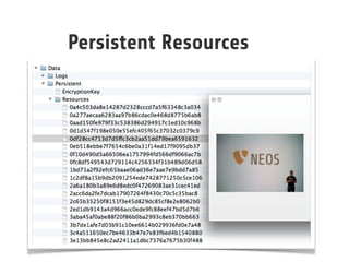 Persistent Resources
 