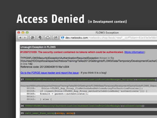 Access Denied   (in Development context)
 