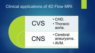 4D FLOW MRI | PPTX