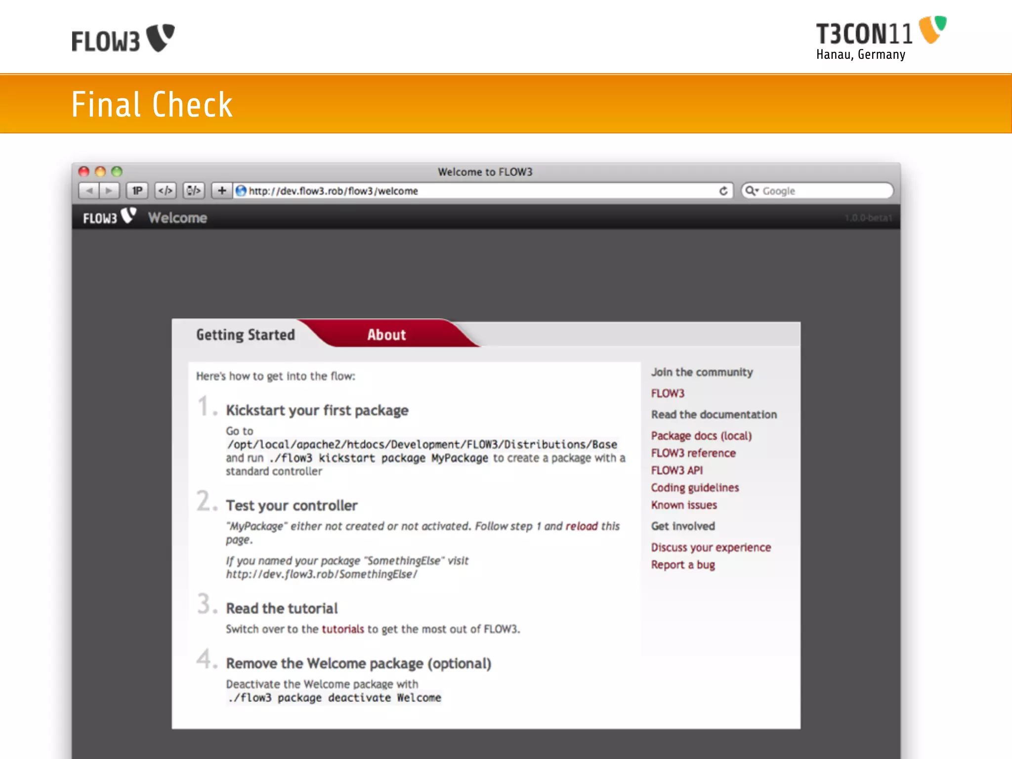 Hanau, Germany



Final Check
 