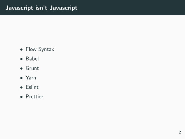 Flow based javascript | PPT