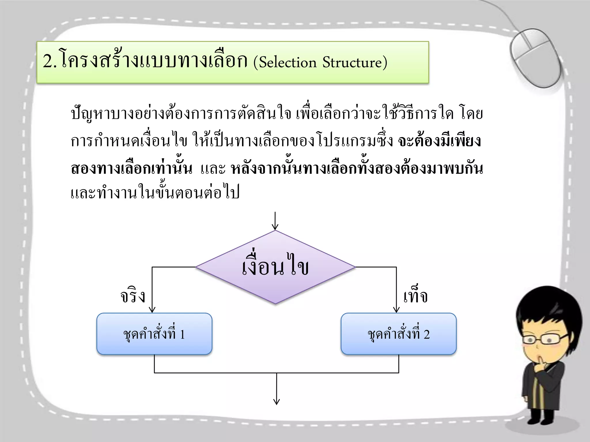 การเขียนผังงาน (Flowchart) | PDF