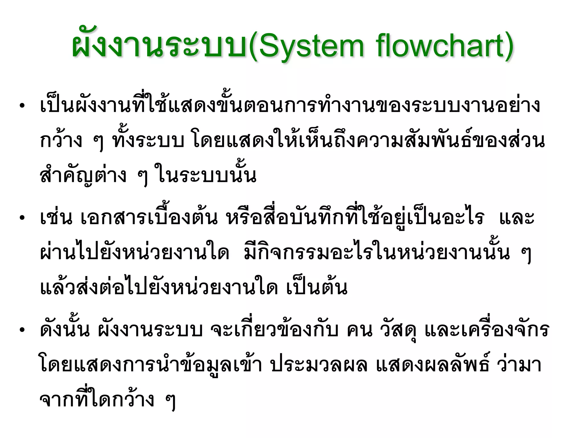 หลักการเขียนผังงาน(Flow chart) | PDF