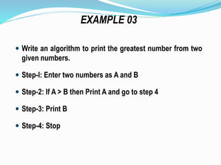 Flowchart and algorithm | PPT