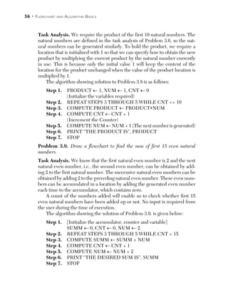 Programming thru Flowchart and Algorithm | PDF