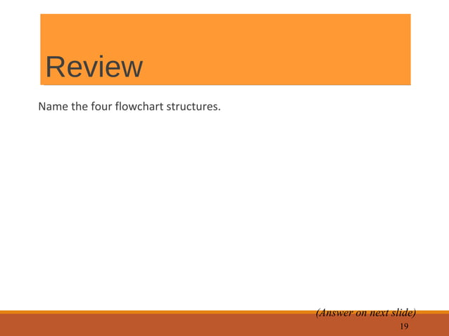 Flowchart - Introduction and Designing Tools | PPT