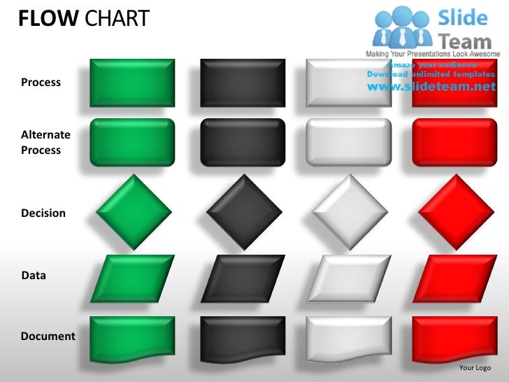 3d Flow Chart Powerpoint