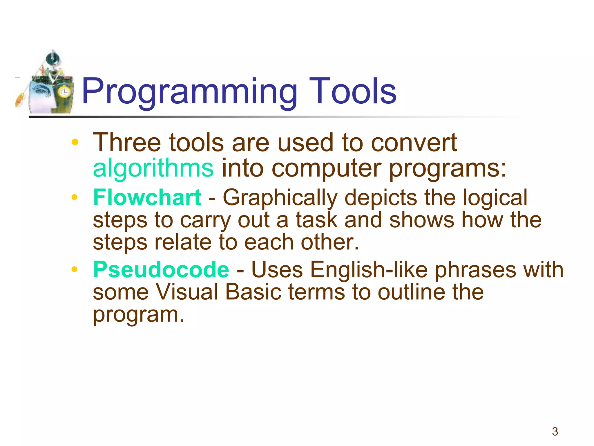 Flowcharts and pseudocodes | PPT image.