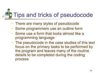 Flowcharts and pseudocodes | PPTX