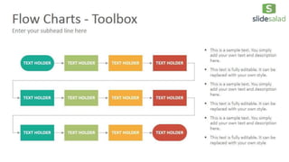 Flow Charts Diagrams Google Slides Presentation Template - SlideSalad ...