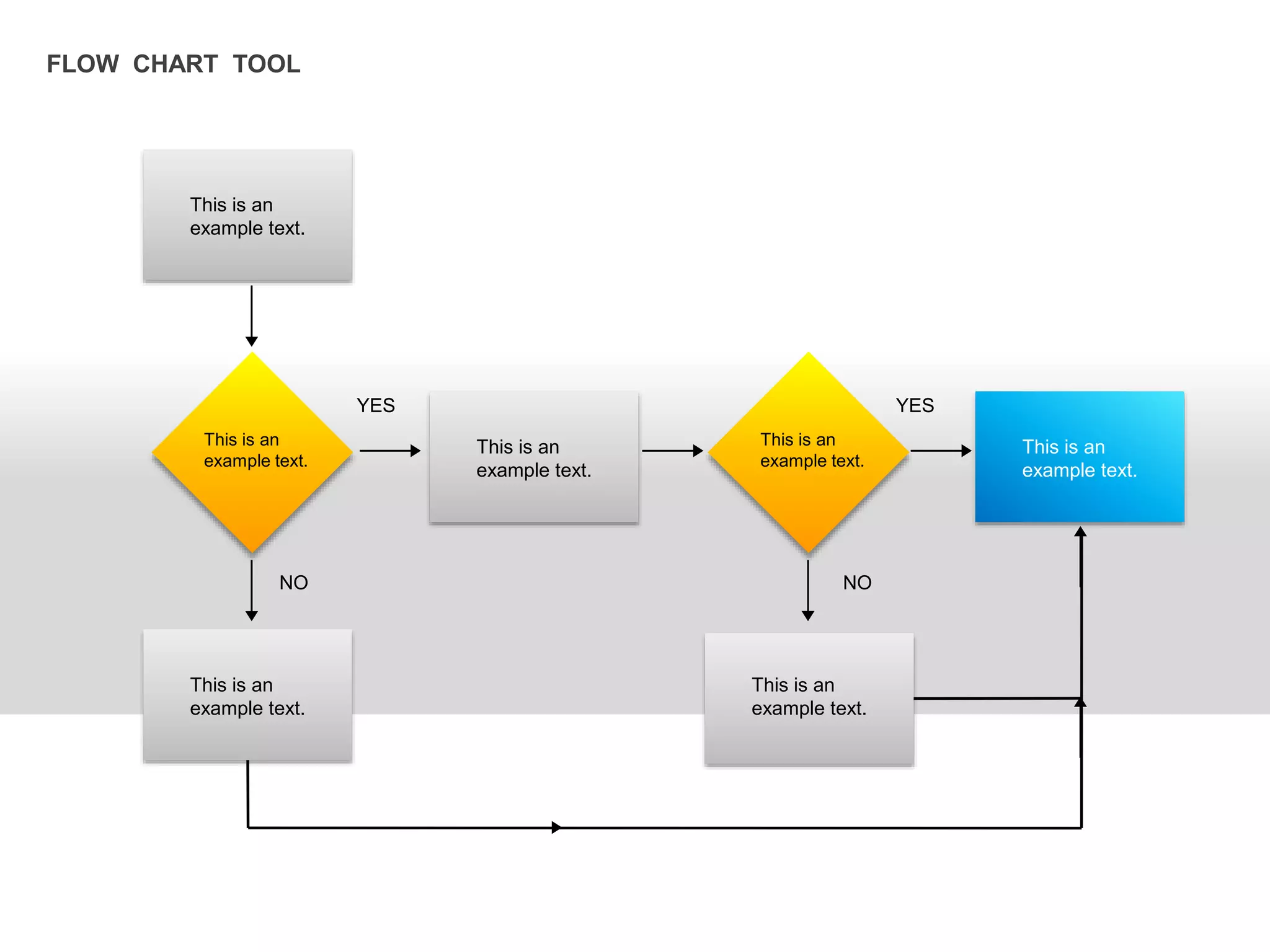 Flow Chart (for PowerPoint and Google Slides) | PPTX