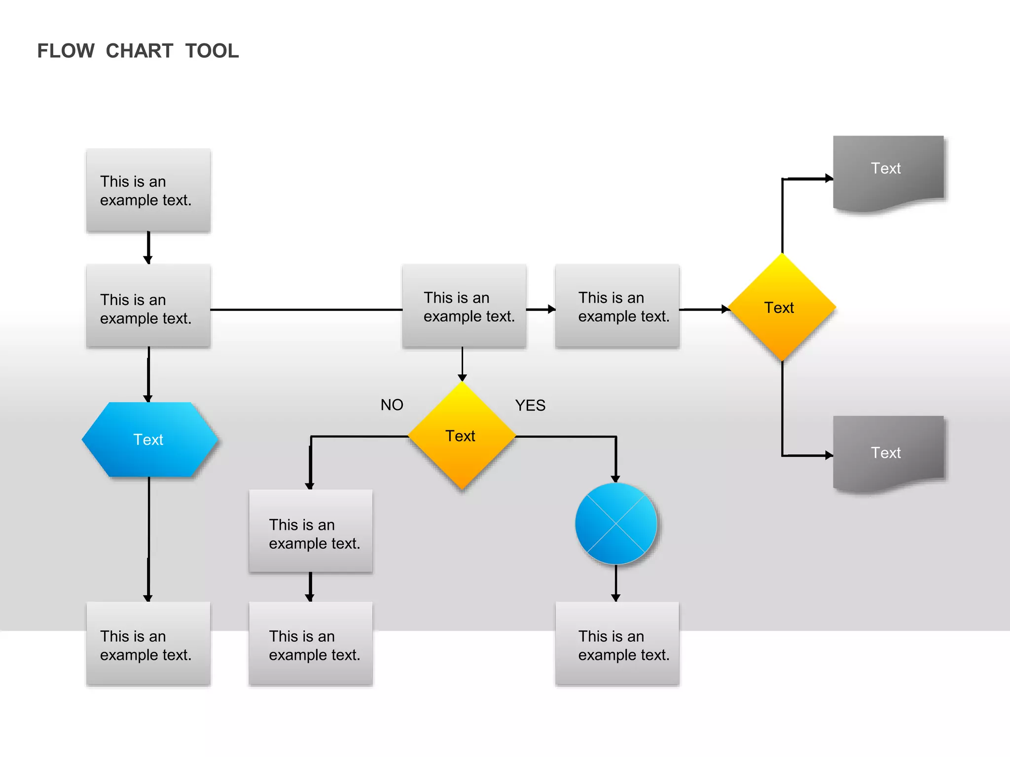 Flow Chart (for PowerPoint and Google Slides) | PPTX