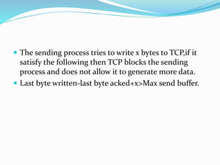 Flow Control Byte Flow control | PPTX