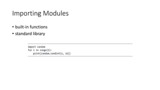 Flow control in Python | PPTX