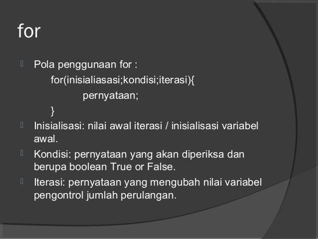 Flow control, exception handling array