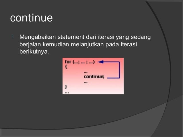 Flow control, exception handling array
