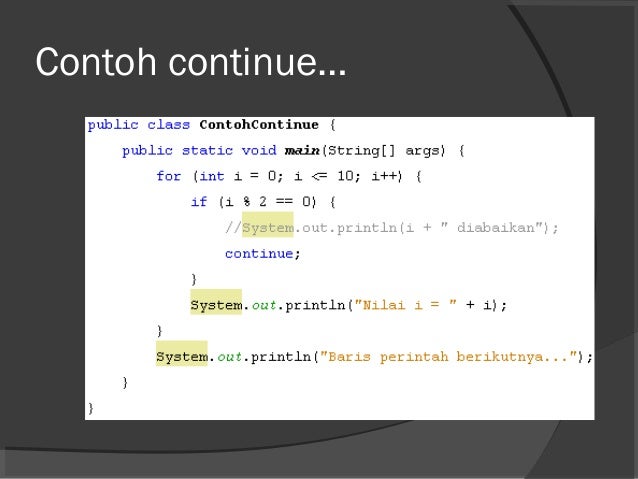Flow control, exception handling array