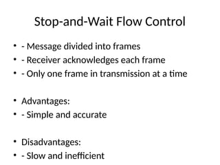 Flow Control Wait Flow_Control_Presentation.pptx presentation | PPTX